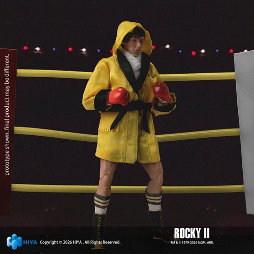 Rocky II Rocky Balboa Boxer Version Super Ultimate Series 1:12 Scale Action Figure