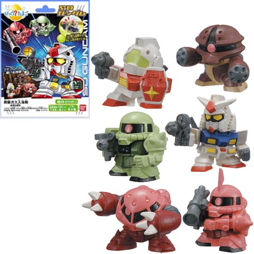 Mobile Suit Gundam Bikkura Bath Bomb Blind Box Case of 10