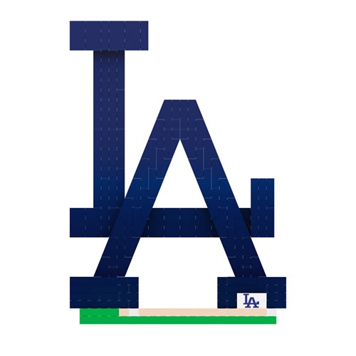 Los Angeles Dodgers Logo Building Block Model