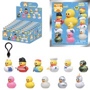 Yellow Ducks 3D Foam Bag Clip Random 6-Pack