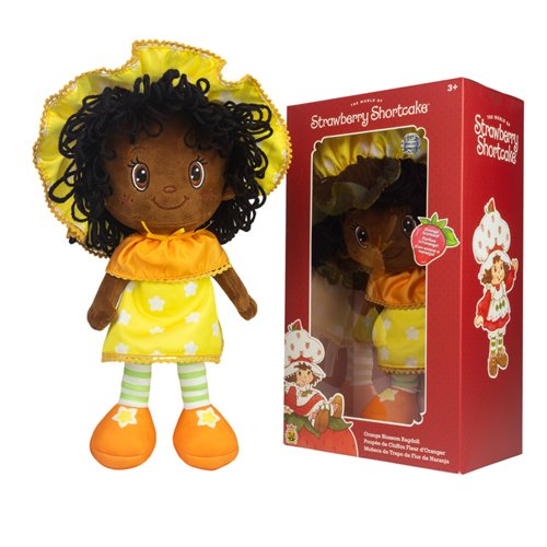 Strawberry Shortcake Orange Blossom 14-Inch Ragdoll Plush - SDCC 2025 Exclusive
