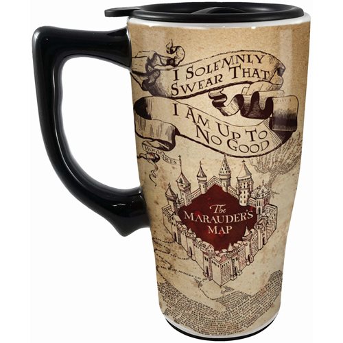 Harry Potter Solemnly Swear 18 oz. Ceramic Travel Mug with Handle