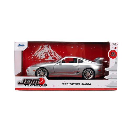 JDM Tuners 1995 Toyota Supra 1:24 Scale Die-Cast Metal Vehicle