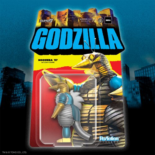 Godzilla M.O.G.U.E.R.A. 57 3 3/4-Inch ReAction Figure