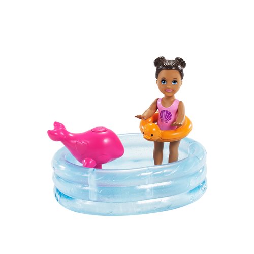 Barbie Skipper Babysitters Inc. Pool and Toddler Playset