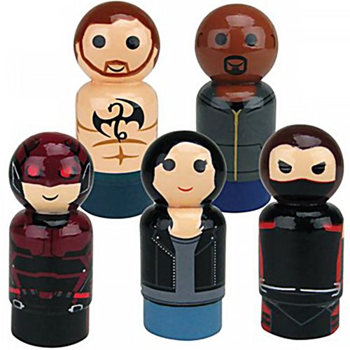 The Defenders Pin Mate Wooden Figure Case