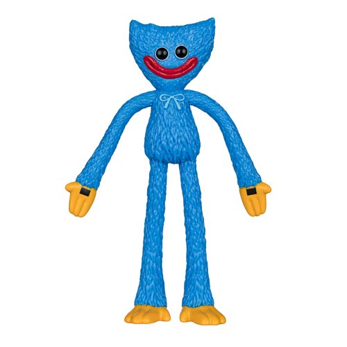Poppy Playtime Wave 1 Huggy Wuggy 4 1/2-Inch Bendable Figure