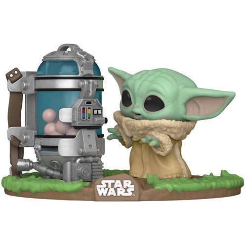 Star Wars: The Mandalorian The Child with Egg Canister Deluxe Pop Vinyl Figure