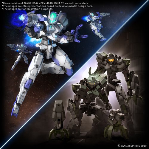 30 Minutes Missions eEXM-40 Iglight 02 1:144 Scale Model Kit