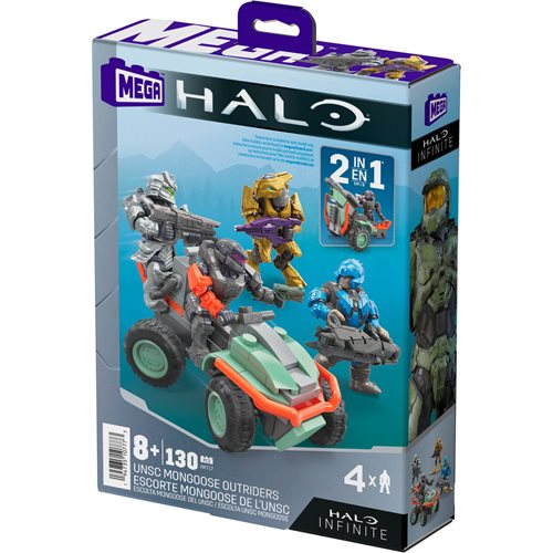 Halo Mega UNSC Mongoose Outriders 2-In-1 Pack