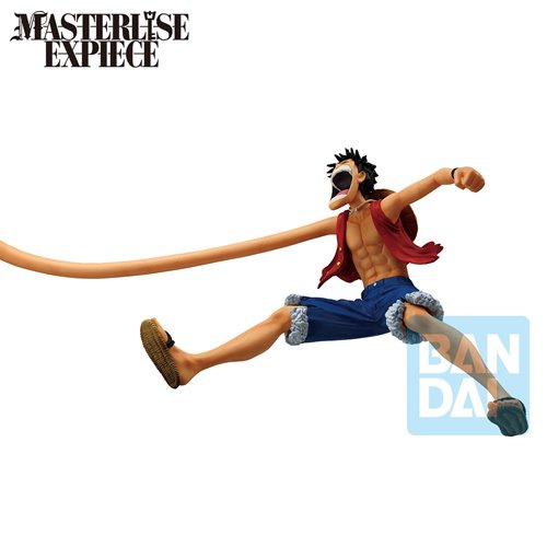 One Piece Monkey D. Luffy Playing Love Song in The Sky Masterlise Expiece Ichibansho Statue