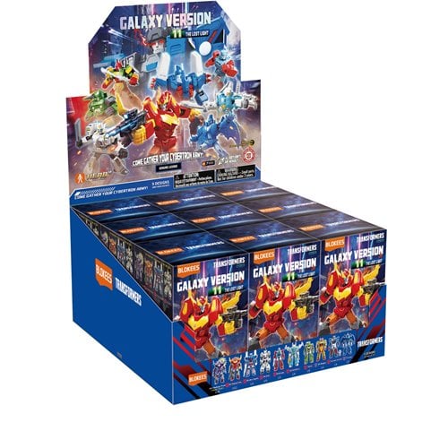 Transformers Galaxy Version 11 Transformers: The Lost Light Blokees Blind Box Model Kit Case of 9
