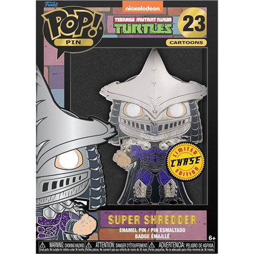 Teenage Mutant Ninja Turtles Super Shredder Large Enamel Pop! Pin