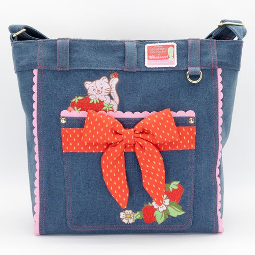 Strawberry Shortcake Denim Tote Bag
