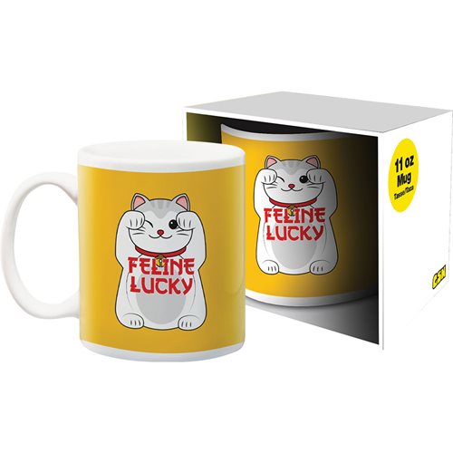 Lucky Cat Feline Lucky 11 oz. Mug