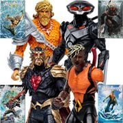 Aquaman Wv 3 Page Punchers 7-In Figure with Comic Case of 6