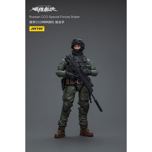 Joy Toy Military Russian CCO Special Forces Sniper 1:18 Scale Action Figure