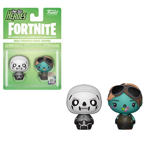 Fortnite Skull Trooper and Ghoul Trooper Heroes Mini-Figure 2-Pack