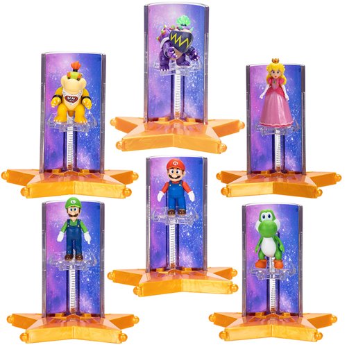 Super Mario Galaxy Movie Mini-Figure with Accessory Wave 1 Case of 12