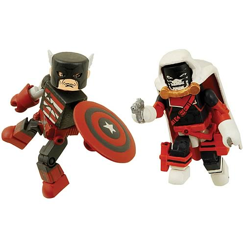 Marvel Minimates Taskmaster and U.S. Agent 2Pack Figures