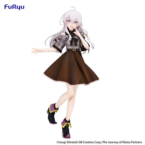 Wandering Witch: The Journey of Elaina Brown Outfit Version Trio-Try-iT Statue