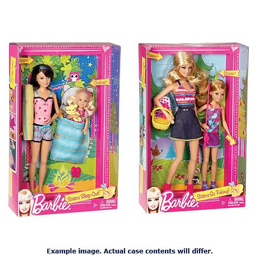 Barbie Sisters 2 Pack Case