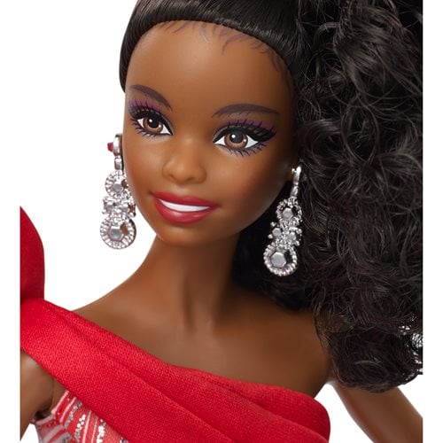 Barbie Holiday 2019 Brunette High Ponytail Doll