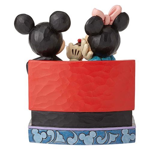 Disney Traditions Mickey Mouse and Minnie Mouse at Soda Shop Love Comes in Many Flavors by Jim Shore