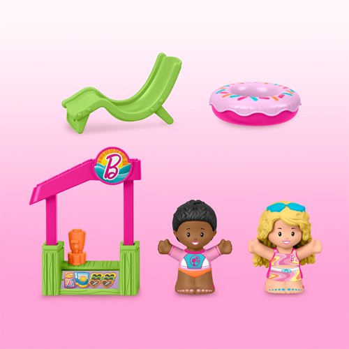 Little People Barbie Beach House Playset