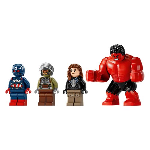 LEGO 76292 Captain America vs. Red Hulk Battle