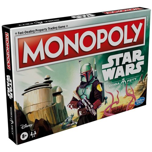 Star Wars Boba Fett Edition Monopoly Board Game
