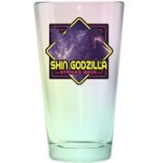 Godzilla Strikes Back Pint Glass