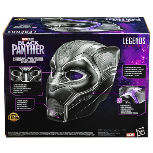 Black Panther Marvel Legends Premium Electronic Helmet