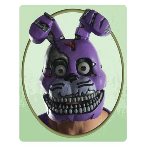 Adult's Five Nights At Freddy's Bonnie 1/2 Mask