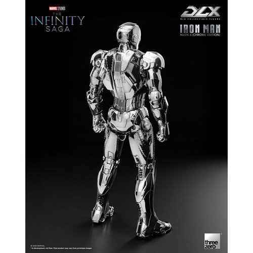 Marvel Studios: The Infinity Saga Iron Man Mark 2 Chrome Edition DLX Action Figure