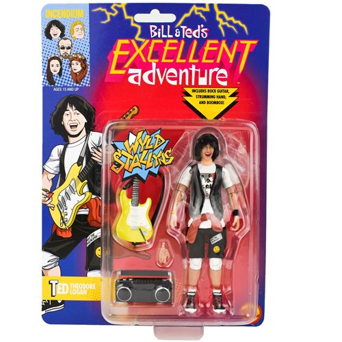 Bill & Ted's Excellent Adventure Ted Theodore Logan III 5-Inch FigBiz Action Figure