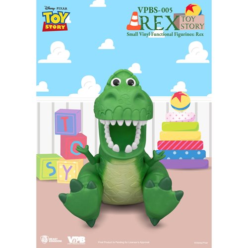 Toy Story Rex VPBS-005 Small Vinyl Piggy Bank
