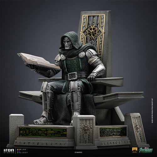 Avengers: Doomsday Doctor Doom on Throne 1:10 Art Scale Limited Edition Statue