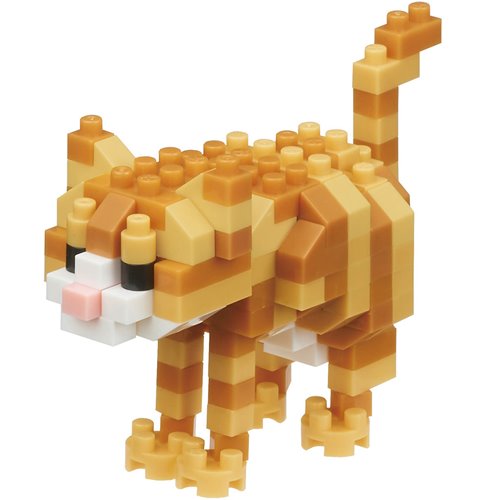 Tabby Cat Nanoblock Constructible Figure