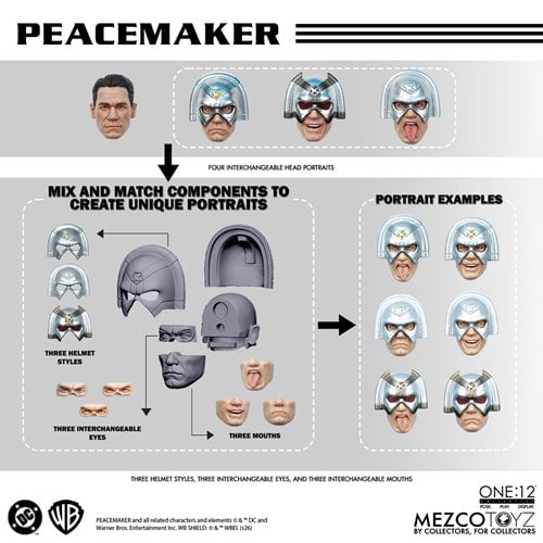 Peacemaker One:12 Collective Action Figure