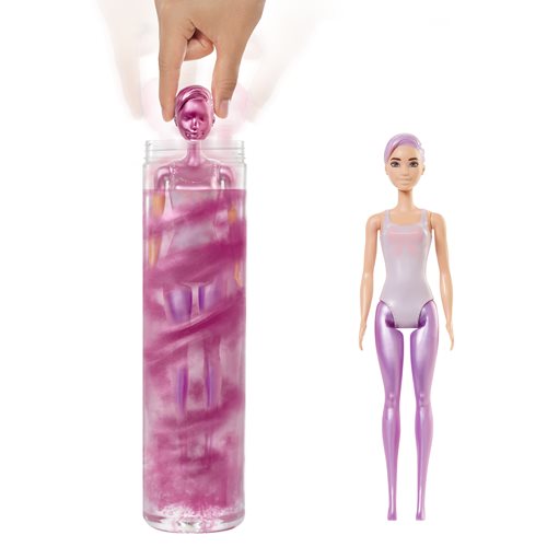 Barbie Color Reveal Metallic Fashion Doll Case