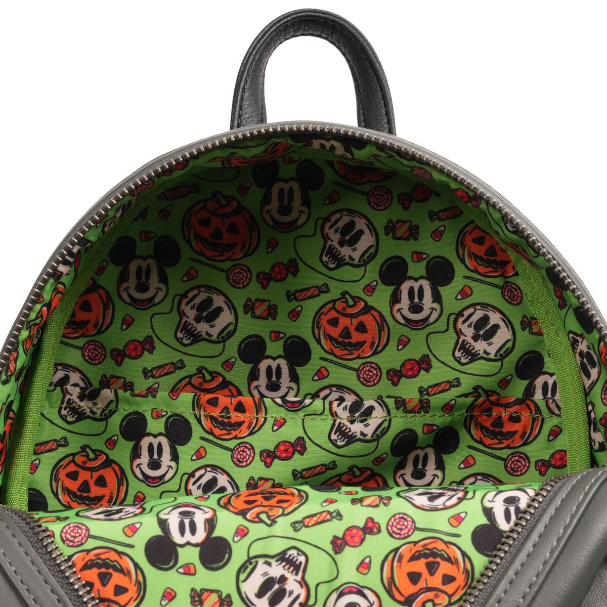Loungefly Disney Ghost Mickey Halloween Glow in The Dark Mini Backpack