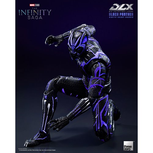 Marvel Studios: The Infinity Saga Black Panther Kinetic Energy Charged DLX Action Figure