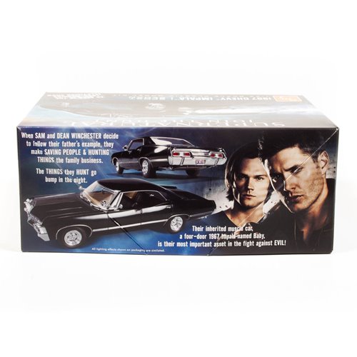 Supernatural 1967 Chevy Impala 4-Door 1:25 Scale Model Kit