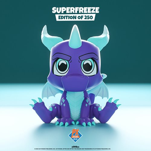Spyro Collection Spyro Superfreeze Vinyl Tooz Figure - Previews Exclusive