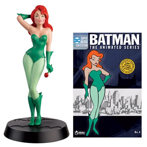 DC Batman: The Animated Series Poison Ivy Figure with Collector Magazine #4