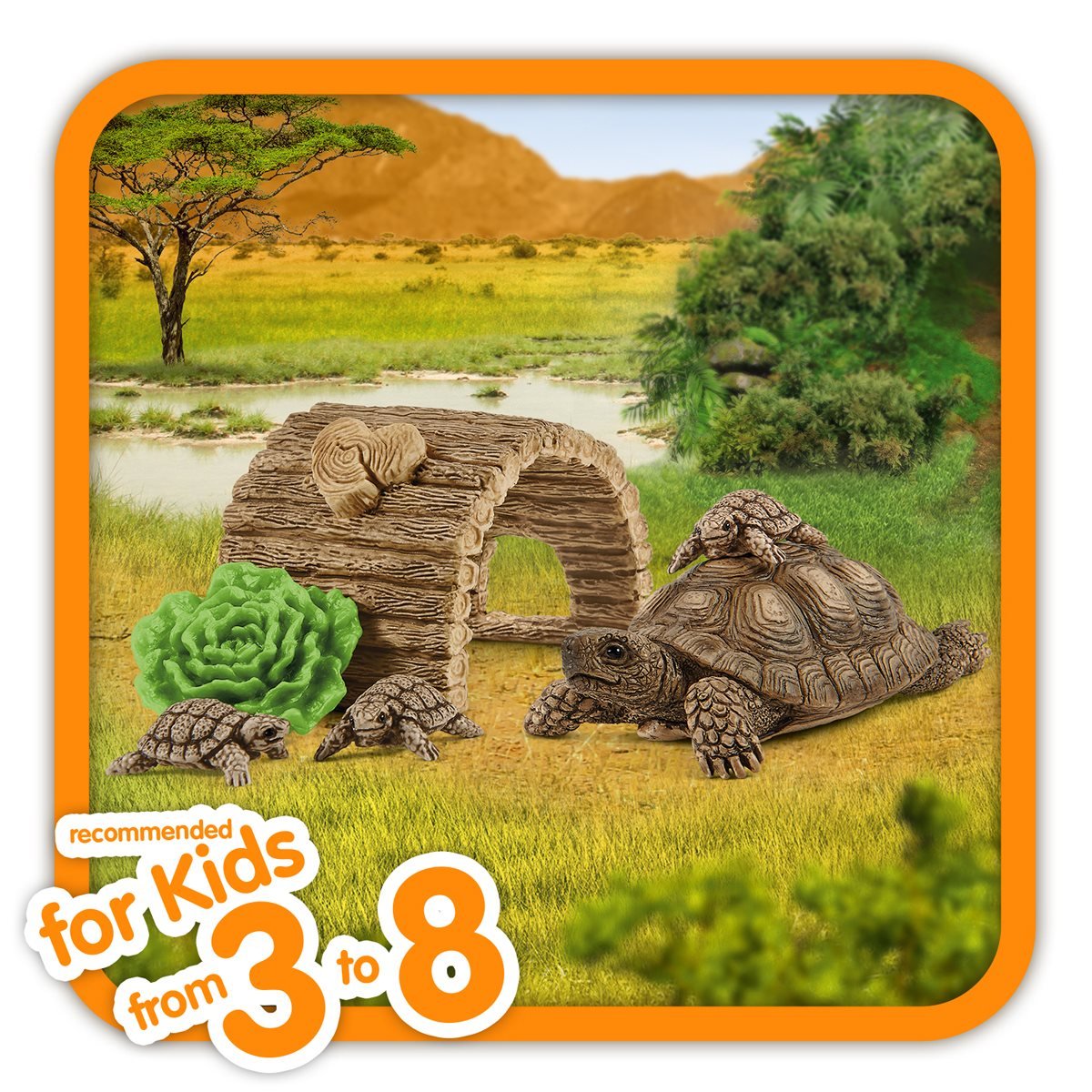 Wild Life Tortoise Home Playset - Entertainment Earth