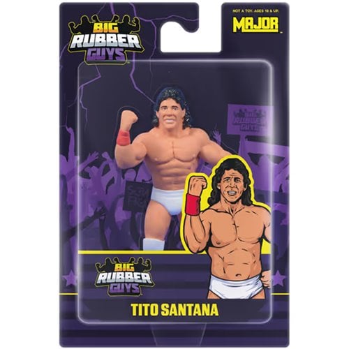 Major Big Rubber Guys Tito Santana Posed Figure