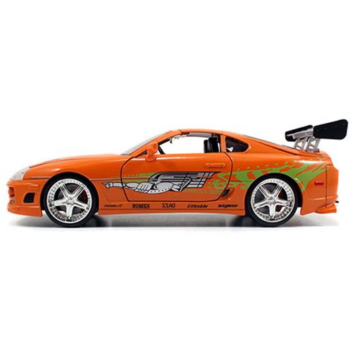 Hollywood Rides Fast and the Furious Toyota Supra 1:24 Scale Die-Cast Metal Vehicle with Brian Figur