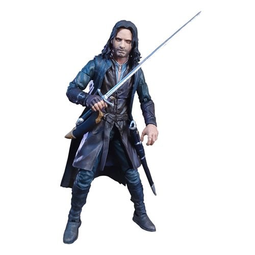 Lord of the Rings Series 3 Deluxe Aragorn Action Figure